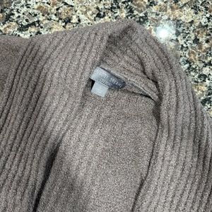 Barefoot Dreams Cozy Chic Ultra Lite Long Cardigan Sweater - Size L